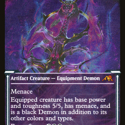 Blade of the Oni (Showcase) [Kamigawa: Neon Dynasty] Etched Foil