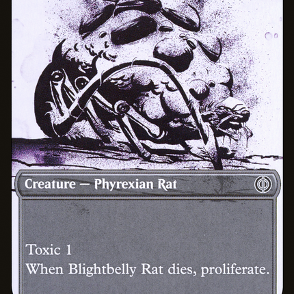 Blightbelly Rat (Showcase) [Phyrexia: All Will Be One]