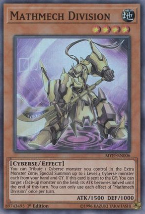 Mathmech Division (Super Rare) [MYFI-EN006] 1st Edition