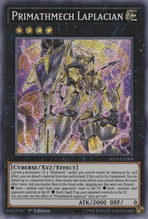 Primathmech Laplacian (Secret Rare) [MYFI-EN009] 1st Edition