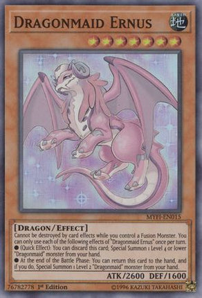 Dragonmaid Ernus (Super Rare) [MYFI-EN015] 1st Edition