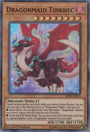 Dragonmaid Tinkhec (Super Rare) [MYFI-EN019] 1st Edition