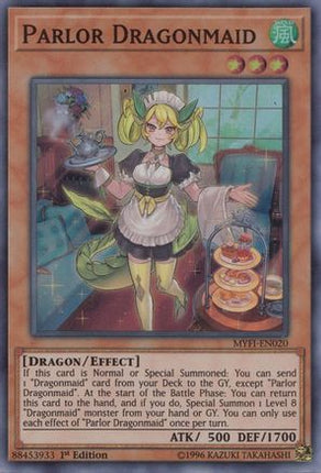 Parlor Dragonmaid (Super Rare) [MYFI-EN020] 1st Edition