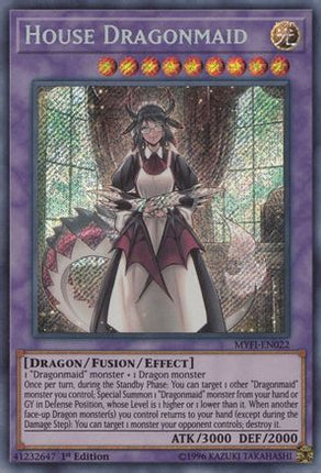 House Dragonmaid (Secret Rare) [MYFI-EN022] 1st Edition