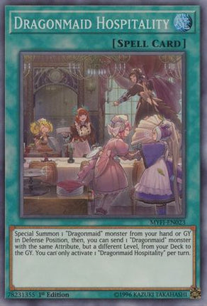 Dragonmaid Hospitality (Super Rare) [MYFI-EN023] 1st Edition