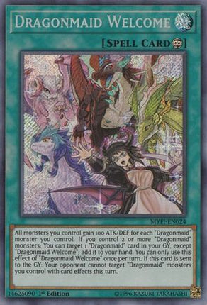 Dragonmaid Welcome (Secret Rare) [MYFI-EN024] 1st Edition