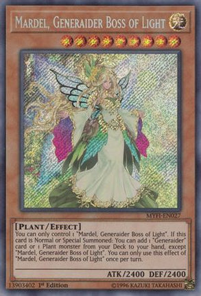 Mardel, Generaider Boss of Light (Secret Rare) [MYFI-EN027] 1st Edition