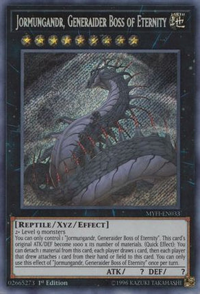 Jormungandr, Generaider Boss of Eternity (Secret Rare) [MYFI-EN033] 1st Edition