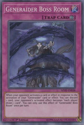 Generaider Boss Room (Super Rare) [MYFI-EN038] 1st Edition