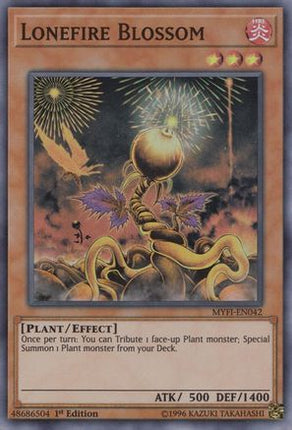 Lonefire Blossom (Super Rare) [MYFI-EN042] 1st Edition