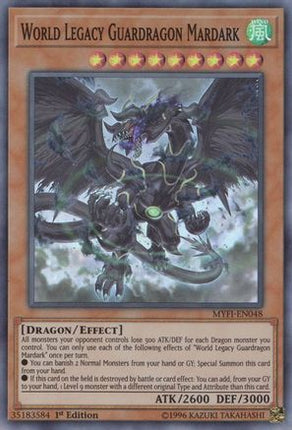 World Legacy Guardragon Mardark (Super Rare) [MYFI-EN048] 1st Edition