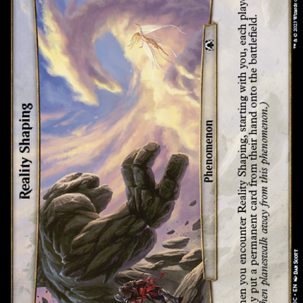 Reality Shaping [March of the Machine Commander]