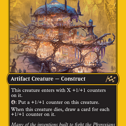 Marketback Walker (First-Place Foil) [Aetherdrift] Foil