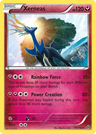 Xerneas - 107/162 (XY BREAKthrough) [Deck Exclusives]