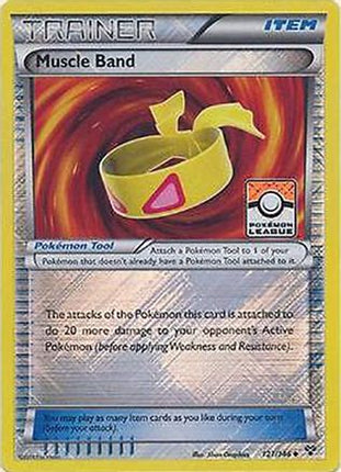 Muscle Band - 121/146 - (Pokemon League) [League & Championship Cards] Reverse Holofoil