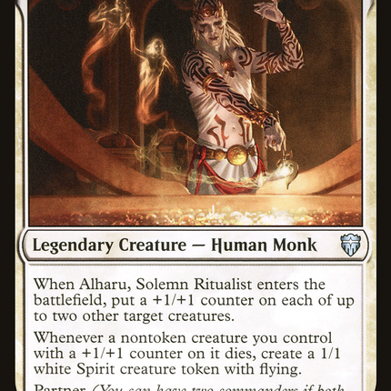 Alharu, Solemn Ritualist [Commander Legends]
