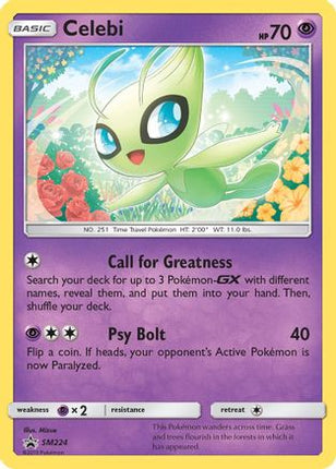 Celebi - SM224 - SM224/null [SM Promos] Holofoil