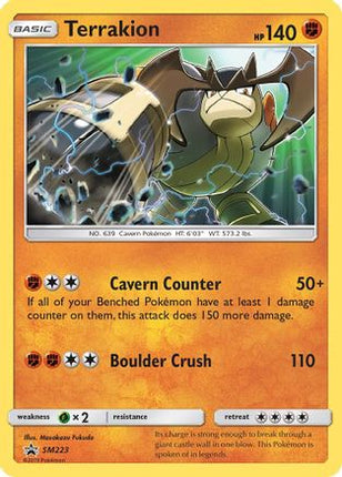 Terrakion - SM223 - SM223/null [SM Promos] Holofoil