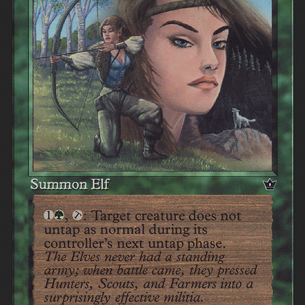 Elvish Hunter (Camp) [Fallen Empires]