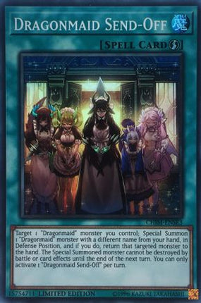 Dragonmaid Send-Off (Super Rare) [CHIM-ENSE3] Limited