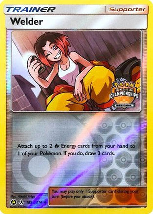Welder - 189a/214 (Regional Championships) [League & Championship Cards] Reverse Holofoil