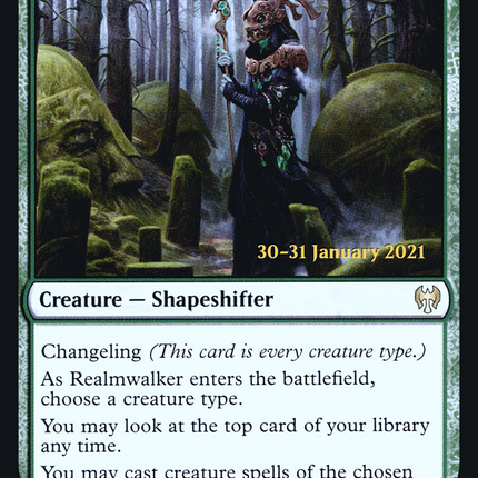 Realmwalker [Kaldheim Promos] Prerelease Foil