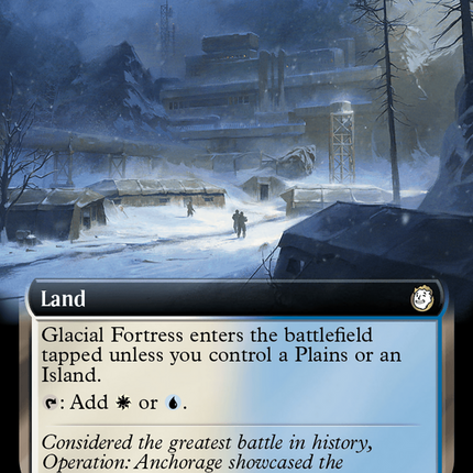 Glacial Fortress (Extended Art) [Fallout] Surge Foil