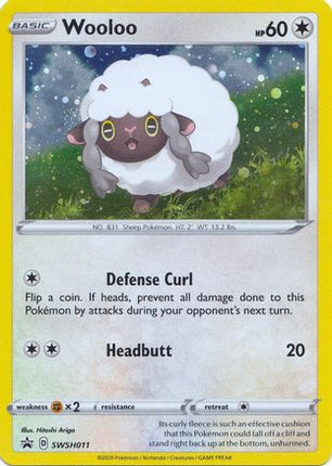 Wooloo - SWSH011 - SWSH011/null [SWSH: Sword & Shield Promo Cards] Holofoil