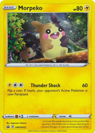 Morpeko - SWSH012 - SWSH012/null [SWSH: Sword & Shield Promo Cards] Holofoil