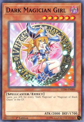 Dark Magician Girl (Common / Short Print) [LED6-EN000] Unlimited