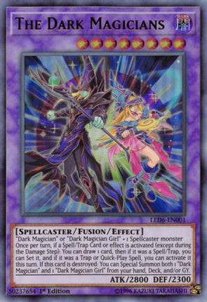 The Dark Magicians (Ultra Rare) [LED6-EN001] Unlimited