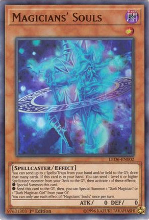Magicians' Souls (Ultra Rare) [LED6-EN002] 1st Edition