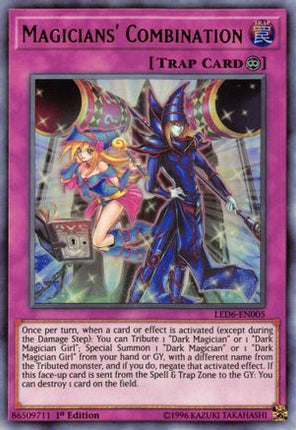 Magicians' Combination (Ultra Rare) [LED6-EN005] 1st Edition