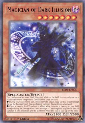 Magician of Dark Illusion (Rare) [LED6-EN006] Unlimited