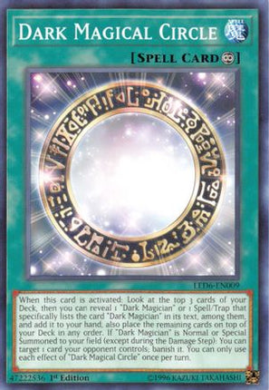 Dark Magical Circle (Common / Short Print) [LED6-EN009] Unlimited