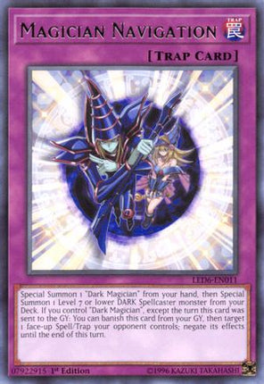 Magician Navigation (Rare) [LED6-EN011] 1st Edition