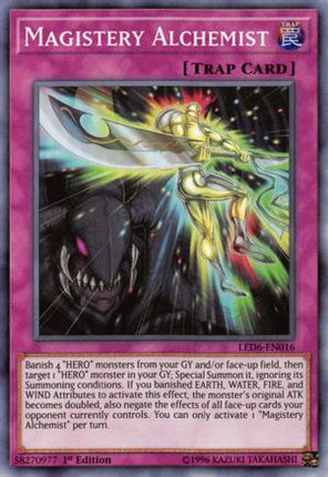 Magistery Alchemist (Super Rare) [LED6-EN016] Unlimited