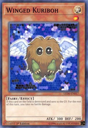 Winged Kuriboh (Common / Short Print) [LED6-EN017] 1st Edition