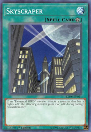 Skyscraper (Common / Short Print) [LED6-EN021] 1st Edition