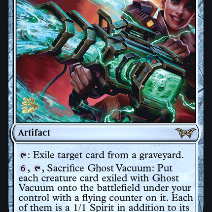 Ghost Vacuum [Duskmourn: House of Horror Promos] Prerelease Foil