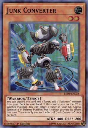 Junk Converter (Super Rare) [LED6-EN024] 1st Edition