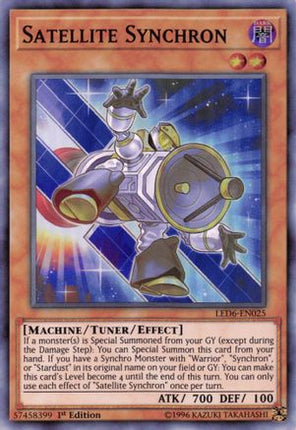 Satellite Synchron (Super Rare) [LED6-EN025] 1st Edition