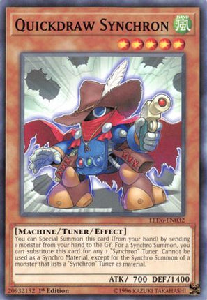 Quickdraw Synchron (Common / Short Print) [LED6-EN032] Unlimited