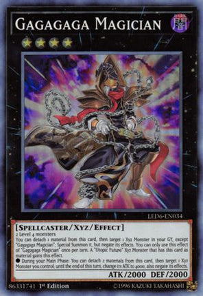 Gagagaga Magician (Super Rare) [LED6-EN034] Unlimited
