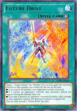 Future Drive (Rare) [LED6-EN038] 1st Edition