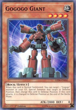 Gogogo Giant (Common / Short Print) [LED6-EN041] 1st Edition