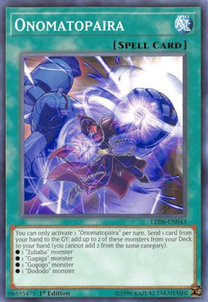 Onomatopaira (Common / Short Print) [LED6-EN043] 1st Edition
