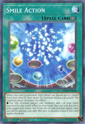 Smile Action (Common / Short Print) [LED6-EN048] 1st Edition