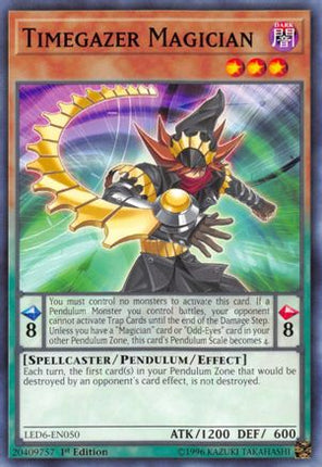 Timegazer Magician (Common / Short Print) [LED6-EN050] Unlimited