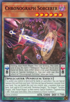 Chronograph Sorcerer (Common / Short Print) [LED6-EN052] Unlimited